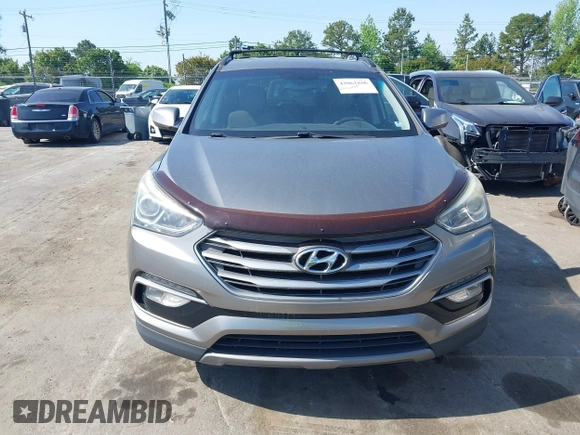 2017 Hyundai Santa Fe Sport 2.4L with VIN 5NMZU3LB9HH001167, listed as a IAAI auction lot 42061866 with 144,441 mi miles. Bid and sale history available at carsss.com. Image 12.
