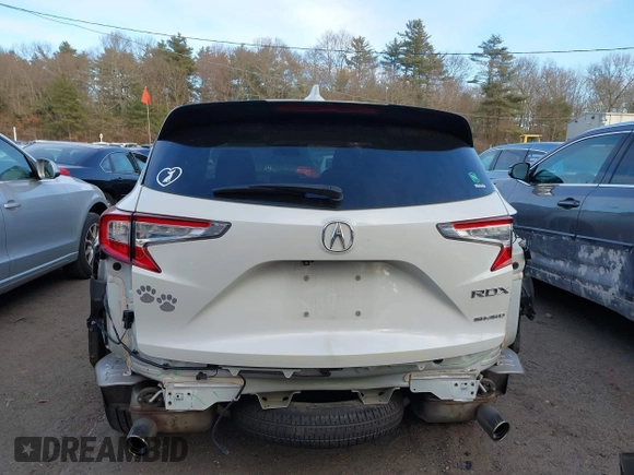 2019 Acura RDX w/Advance Pkg with VIN 5J8TC2H77KL002039, listed as a IAAI auction lot 41275764 with 45,129 mi miles. Bid and sale history available at carsss.com. Image 17.