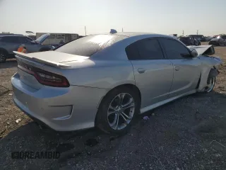 2021 Dodge Charger R/T with VIN 2C3CDXCT8MH552965, listed as a Copart auction lot 52146815 with 89,794 mi miles and Salvage title. Bid and sale history available at DreamBid. Image 3.