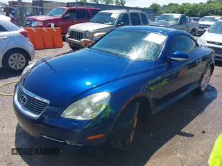 2006 Lexus SC 430 z VIN JTHFN48Y169004252, wystawiony jako IAAI lot #42293713 z przebiegiem 152 629 mil mil oraz . Historia ofert i sprzedaży dostępna na DreamBid. Obrazek 2.