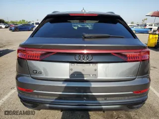 2022 Audi Q8 Premium Plus with VIN WA1EVBF11ND027575, listed as a Copart auction lot 54890503 with 11,579 mi miles. Bid and sale history available at carsss.com. Image 6.