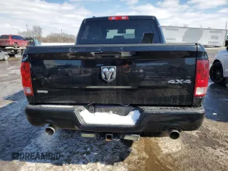 2014 Ram 1500 Express with VIN 1C6RR7KT1ES343691, listed as a Copart auction lot 45643425 with 167,547 mi miles and Salvage Title. Bid and sale history available at carsss.com. Image 6.