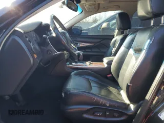 2011 Infiniti M37 with VIN JN1BY1AR0BM375518, listed as a Copart auction lot 81887374 with 136,543 mi miles and Salvage Title. Bid and sale history available at carsss.com. Image 7.
