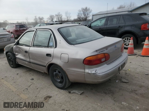 1999 Chevrolet Prizm z VIN 1Y1SK5282XZ423621, wystawiony jako Copart lot #41770285 z przebiegiem 176 378 mil mil oraz Szkoda całkowita • Salvage title. Historia ofert i sprzedaży dostępna na DreamBid. Obrazek 2.