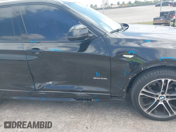 2017 BMW X3 sDrive28i with VIN 5UXWZ7C52H0U46905, listed as a IAAI auction lot 42080648 with 105,989 mi miles. Bid and sale history available at carsss.com. Image 6.