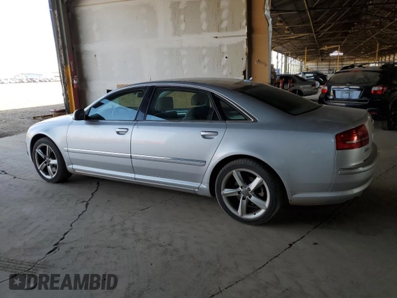 2008 Audi A8 4.2L with VIN WAUMV94E28N014295, listed as a Copart auction lot 66648185 with 116,736 mi miles and Clean title. Bid and sale history available at DreamBid. Image 2.