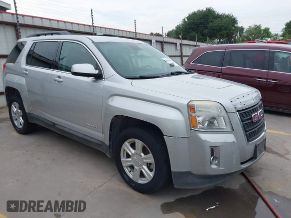 2015 GMC Terrain SLE with VIN 2GKALREK7F6432065, listed as a IAAI auction lot 42134039 with 162,840 mi miles and . Bid and sale history available at carsss.com. Image 1.