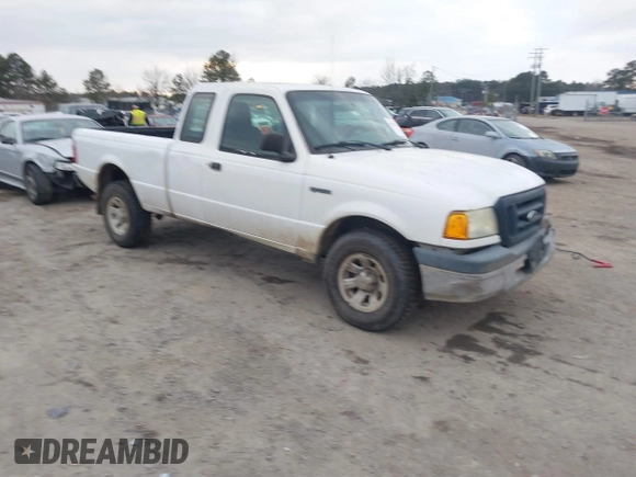 2005 Ford Ranger XL with VIN 1FTZR15E95PA54029, listed as a IAAI auction lot 41417869 with 211,193 mi miles. Bid and sale history available at carsss.com. Image 1.
