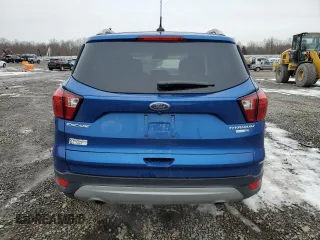 2019 Ford Escape Titanium with VIN 1FMCU9J96KUA01289, listed as a Copart auction lot 44680995 with 93,000 mi miles and Salvage Title. Bid and sale history available at carsss.com. Image 6.