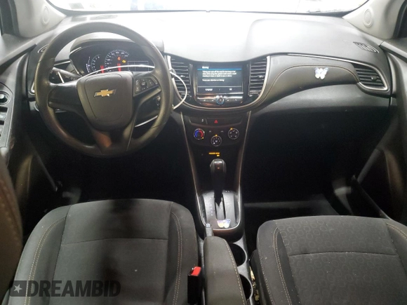 2019 Chevrolet Trax LS with VIN 3GNCJNSBXKL157523, listed as a Copart auction lot 47164505 with 52,560 mi miles and Salvage Title. Bid and sale history available at carsss.com. Image 8.