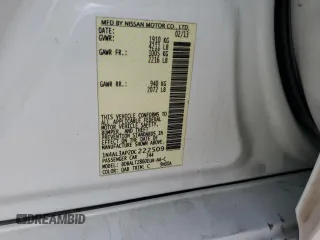 2013 Nissan Altima S with VIN 1N4AL3AP2DC222509, listed as a Copart auction lot 54795385 with 210,031 mi miles and Salvage Title. Bid and sale history available at DreamBid. Image 12.