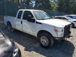 2015 Ford F-250 XLT with VIN 1FT7X2A69FEB14776, listed as a Copart auction lot 57839435 with 166,355 mi miles and Clean title. Bid and sale history available at DreamBid. Image 4.