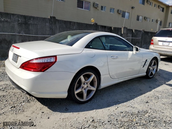 2014 Mercedes-Benz SL-Class SL 550 with VIN WDDJK7DA7EF021416, listed as a Copart auction lot 71823724 with 48,009 mi miles and Non Repairable. Bid and sale history available at carsss.com. Image 3.