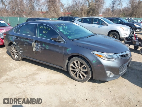 2015 Toyota Avalon Limited with VIN 4T1BK1EB4FU187338, listed as a IAAI auction lot 41696526 with 101,258 mi miles and . Bid and sale history available at DreamBid. Image 1.