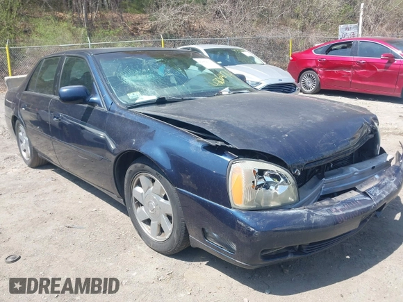 2002 Cadillac DeVille DTS with VIN 1G6KF57912U205527, listed as a IAAI auction lot 42064174 with 135,002 mi miles. Bid and sale history available at carsss.com. Image 1.