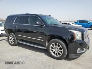 2017 GMC Yukon Denali with VIN 1GKS1CKJ4HR151187, listed as a Copart auction lot 49249685 with 109,449 mi miles and Salvage Title. Bid and sale history available at carsss.com. Image 4.