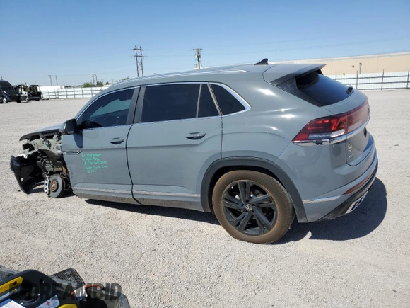 2024 Volkswagen Atlas SEL R-Line с VIN 1V2AE2CA8RC257164, выставлен на аукционе Copart как лот 55173735 с пробегом 2 906 миль миль и Списание • Salvage title. История ставок и продаж доступна на DreamBid. Изображение 2.