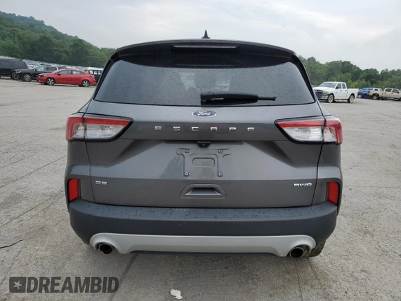 2021 Ford Escape SE with VIN 1FMCU9G68MUA36206, listed as a Copart auction lot 64563505 with Not provided miles and Salvage title. Bid and sale history available at DreamBid. Image 6.
