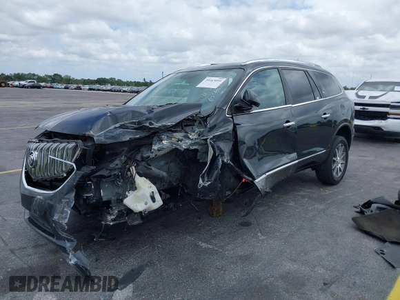 2013 Buick Enclave Leather with VIN 5GAKRCKD8DJ228040, listed as a IAAI auction lot 39163095 with 1 mi miles. Bid and sale history available at carsss.com. Image 2.