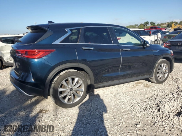 2021 Infiniti QX50 Pure z VIN 3PCAJ5AA1MF101089, wystawiony jako Copart lot #45558055 z przebiegiem 7 305 mil mil oraz Czysty tytuł • Clean title. Historia ofert i sprzedaży dostępna na DreamBid. Obrazek 3.