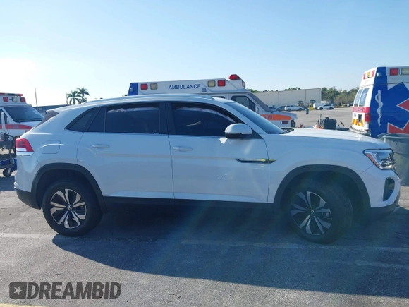 2024 Volkswagen Atlas SE with VIN 1V2DE2CA0RC204892, listed as a IAAI auction lot 41705913 with 12,337 mi miles and . Bid and sale history available at DreamBid. Image 13.