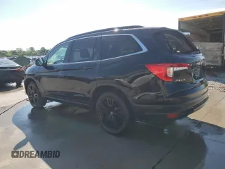 2021 Honda Pilot Special Edition with VIN 5FNYF6H21MB024227, listed as a Copart auction lot 58386055 with 27,371 mi miles and Salvage title. Bid and sale history available at DreamBid. Image 2.