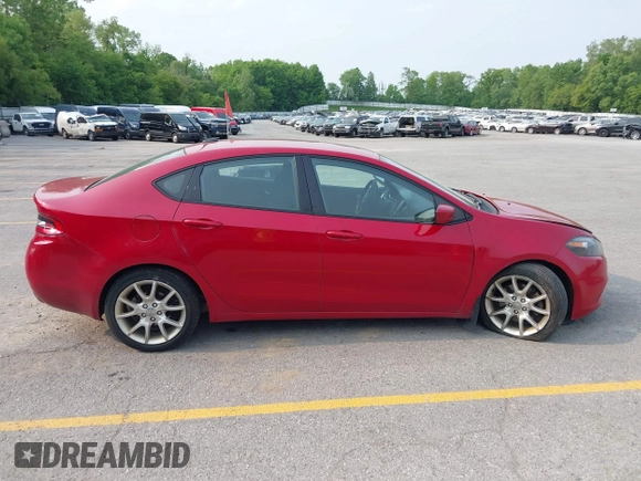 2013 Dodge Dart SXT with VIN 1C3CDFBA1DD288561, listed as a IAAI auction lot 42412731 with 230,973 mi miles and . Bid and sale history available at DreamBid. Image 13.