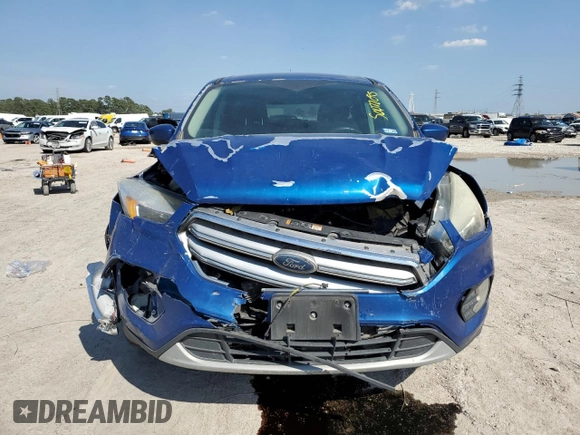 2017 Ford Escape SE with VIN 1FMCU0GD7HUE53980, listed as a Copart auction lot 50072095 with 112,891 mi miles and Salvage Title. Bid and sale history available at carsss.com. Image 5.