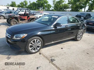 2018 Mercedes-Benz C 300 z VIN WDDWF4KB3JR359635, wystawiony jako Copart lot #59393945 z przebiegiem 37 400 mil mil oraz Szkoda całkowita • Salvage title. Historia ofert i sprzedaży dostępna na DreamBid. Obrazek 1.