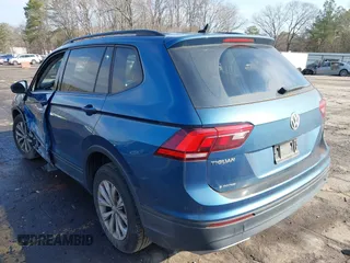 2020 Volkswagen Tiguan S with VIN 3VV1B7AXXLM002683, listed as a IAAI auction lot 41533012 with 108,257 mi miles and . Bid and sale history available at DreamBid. Image 3.