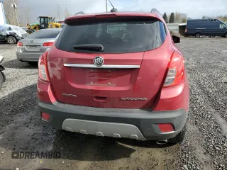 2016 Buick Encore with VIN KL4CJASB3GB734459, listed as a Copart auction lot 46485095 with 116,043 mi miles and Salvage Title. Bid and sale history available at carsss.com. Image 6.