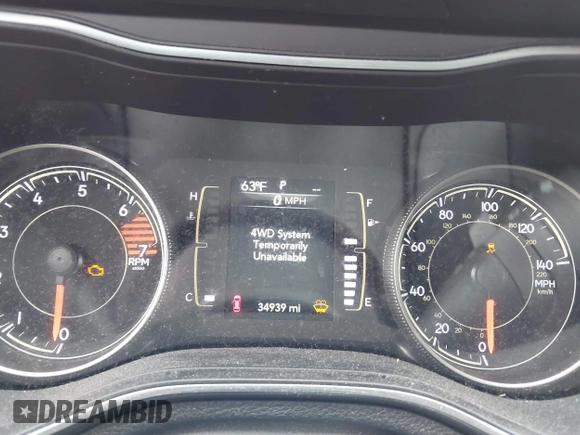 2020 Jeep Cherokee Latitude with VIN 1C4PJMCB8LD607440, listed as a IAAI auction lot 42292035 with 34,939 mi miles and . Bid and sale history available at DreamBid. Image 7.