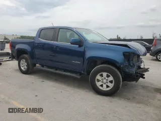 2020 Chevrolet Colorado 2WD Work Truck with VIN 1GCGSBEN5L1196511, listed as a Copart auction lot 59043585 with 25,863 mi miles and Salvage title. Bid and sale history available at DreamBid. Image 4.