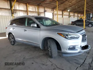 2016 Infiniti QX60 with VIN 5N1AL0MN6GC504879, listed as a Copart auction lot 45817435 with 124,792 mi miles and Salvage Title. Bid and sale history available at carsss.com. Image 4.