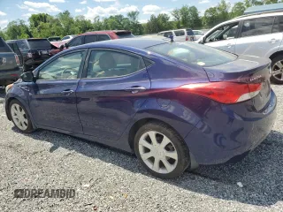 2013 Hyundai Elantra GLS z VIN 5NPDH4AE4DH206880, wystawiony jako Copart lot #56016145 z przebiegiem 112 681 mil mil oraz Szkoda całkowita • Salvage title. Historia ofert i sprzedaży dostępna na DreamBid. Obrazek 2.