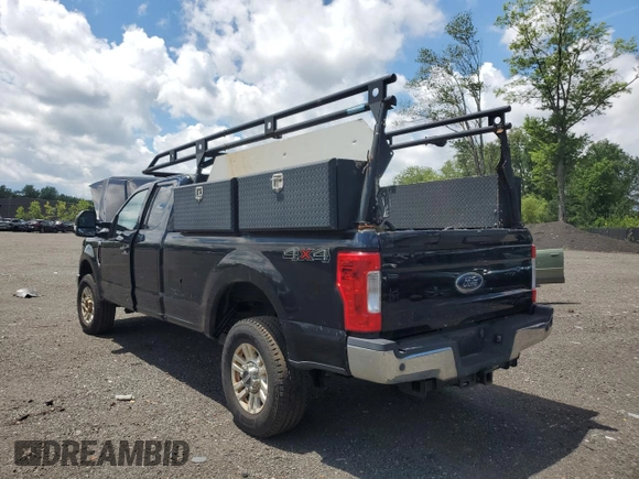 2017 Ford F-250 XLT with VIN 1FT7X2B68HED80811, listed as a Copart auction lot 62817355 with 182,225 mi miles and Clean title. Bid and sale history available at DreamBid. Image 2.