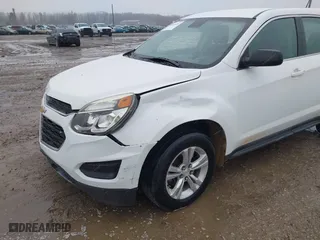 2017 Chevrolet Equinox LS with VIN 2GNALBEKXH1593410, listed as a IAAI auction lot 41844696 with 170,790 mi miles. Bid and sale history available at carsss.com. Image 6.
