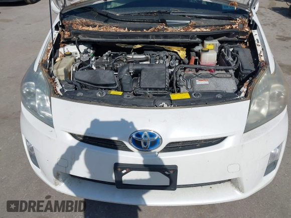 2010 Toyota Prius II with VIN JTDKN3DU3A0237639, listed as a IAAI auction lot 42108093 with 202,901 mi miles. Bid and sale history available at carsss.com. Image 10.
