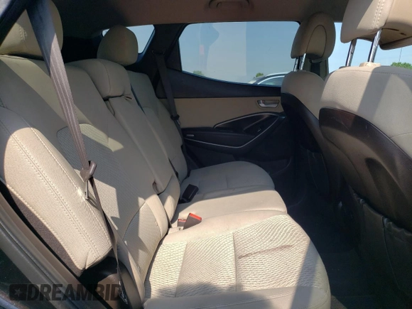 2017 Hyundai Santa Fe 2.4L with VIN 5NMZUDLB3HH038625, listed as a Copart auction lot 62385955 with 84,046 mi miles and Salvage title. Bid and sale history available at DreamBid. Image 11.