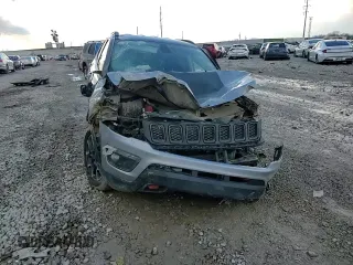 2020 Jeep Compass Trailhawk with VIN 3C4NJDDB0LT163356, listed as a Copart auction lot 46808025 with 103,395 mi miles and Salvage Title. Bid and sale history available at carsss.com. Image 12.
