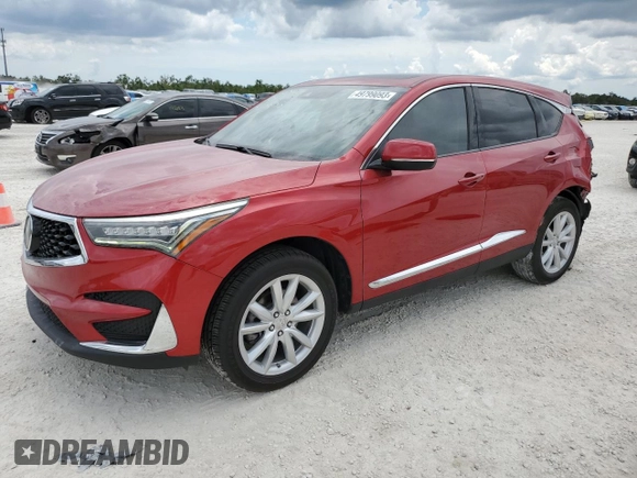 2019 Acura RDX with VIN 5J8TC1H34KL004127, listed as a Copart auction lot 49799093 with 59,158 mi miles. Bid and sale history available at carsss.com. Image 1.