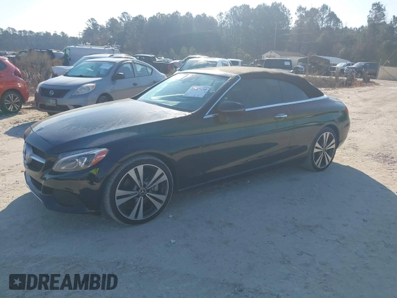 2017 Mercedes-Benz C 300 with VIN WDDWK4JB4HF550554, listed as a IAAI auction lot 41689430 with 34,536 mi miles and . Bid and sale history available at DreamBid. Image 17.