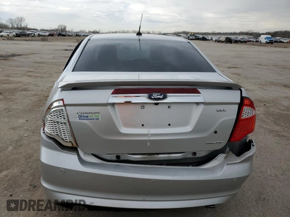 2012 Ford Fusion SEL with VIN 3FAHP0JG1CR434397, listed as a Copart auction lot 50779895 with 99,853 mi miles and Salvage title. Bid and sale history available at DreamBid. Image 6.