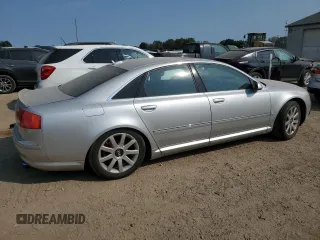 2005 Audi A8 4.2L z VIN WAULL44E55N010807, wystawiony jako Copart lot #70617494 z przebiegiem Nie podano mil oraz Czysty tytuł • Clean title. Historia ofert i sprzedaży dostępna na DreamBid. Obrazek 3.