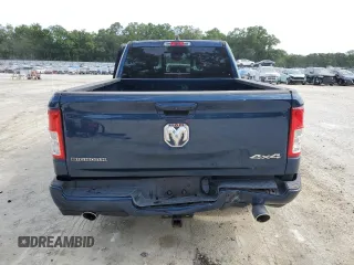 2021 Ram 1500 Big Horn with VIN 1C6SRFMT0MN725619, listed as a Copart auction lot 54238395 with 32,486 mi miles and Non repairable. Bid and sale history available at DreamBid. Image 6.
