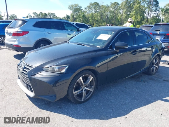 2017 Lexus IS with VIN JTHBA1D2XH5058668, listed as a IAAI auction lot 41845942 with 100,508 mi miles. Bid and sale history available at carsss.com. Image 17.