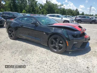 2016 Chevrolet Camaro 2SS with VIN 1G1FH1R72G0178455, listed as a Copart auction lot 62285365 with 46,971 mi miles and Salvage title. Bid and sale history available at DreamBid. Image 4.