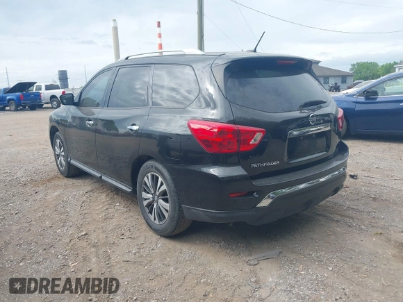 2017 Nissan Pathfinder SV z VIN 5N1DR2MN2HC637647, wystawiony jako IAAI lot #42668153 z przebiegiem 246 190 mil mil oraz . Historia ofert i sprzedaży dostępna na DreamBid. Obrazek 3.