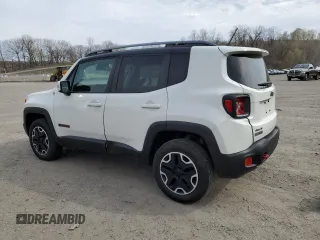 2015 Jeep Renegade Trailhawk with VIN ZACCJBCT0FPB53582, listed as a Copart auction lot 53360135 with Not Provided miles and Salvage Title. Bid and sale history available at DreamBid. Image 2.