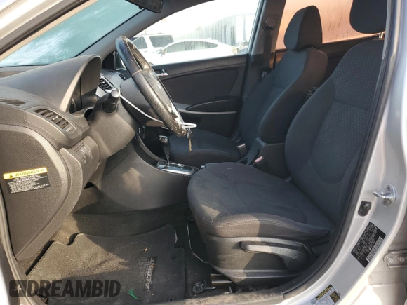2012 Hyundai Accent SE with VIN KMHCU5AE4CU058727, listed as a Copart auction lot 54253065 with 177,409 mi miles and Salvage Title. Bid and sale history available at carsss.com. Image 7.